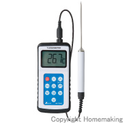 デジタル温度計　H-3　最高・最低　隔測式プローブ　防水型