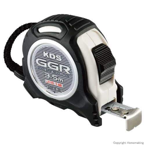 KDS GGR 16巾 3.5m(メートル目盛) 厚爪 ミリ数字::GGR16-35 KDS GGR 16巾 3.5m(メートル目盛) 厚爪 ミリ数字::GGR16-35