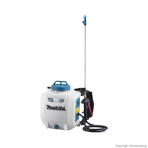 マキタ 10.8V 充電式噴霧器 タンク容量7L(1.5Ah電池・充電器付): 他
