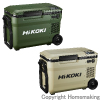 【GW特典付】18V　コードレス冷温庫　25L(マルチボルト4.0Ah[18V-8.0Ah]電池付)　フォレストグリーン