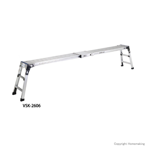 アルインコ 伸縮天板付足場台: 他:VSK-1403|ホームメイキング