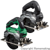 10.8V　125mmコードレス丸のこ(4.0Ah電池×2・充電器・ケース付)　アグレッシブグリーン