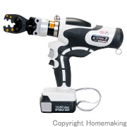 14.4V　充電油圧式圧着専用工具(2.0Ah電池×2・充電器・ケース付)