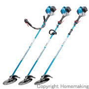 エンジン刈払機　山林用(両手ハンドル)　ツインスロットル　+15cmロングパイプ