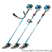 エンジン刈払機　山林用(両手ハンドル)　ツインスロットル　+15cmロングパイプ