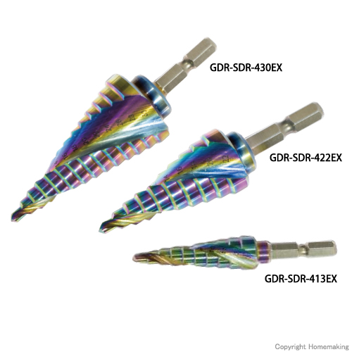 モトユキ グローバルソー スゴキレステップドリル: 他:GDR-SDR