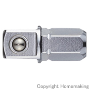 電動スリムラチェット用ソケットアダプター 　差込角SQ1/4"(6.35mm)