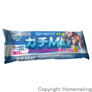 グローバルソー　メントール配合汗ふきシート ガチMAX　600×400mm (20枚入)