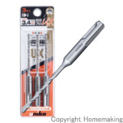 SDSプラス軸ビット UXタイプ　3.4mm×110mm　(3本入)
