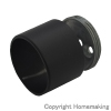 二重ソケット　ブラック　φ19mm　1箱(50個入)