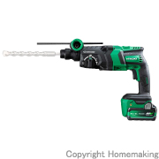 18V コードレスロータリーハンマドリル(マルチボルト2.5Ah[18V-5.0Ah]電池×2・充電器・ケース付)