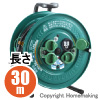 防雨型パイロットランプ付サンデーレインボーリール(100V・標準型)　接地付　30m
