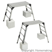 四脚アジャスト式足場台　スタッピー(上部操作タイプ)