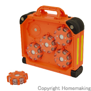 電波式LED警告灯　パノラマフラッシュ