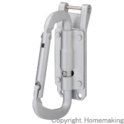 カスタムセフホルダー用工具ホルダーアルミ　スリムカラビナ小　折りたたみ