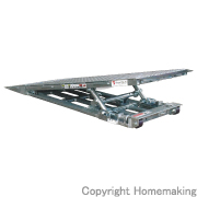 キャスター付き段差解消スロープ　段楽