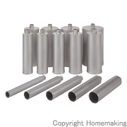 コアビット　スマートワンレーザ　湿式　Aロッド　デッキプレート用　φ52×370L　ボンドM