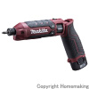 【限定色】7.2V 充電式ペンインパクトドライバ(1.5Ah電池×2・充電器・ケース付) オーセンティックレッド
