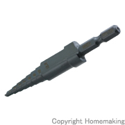 折板屋根用ルーフドリル　ステップルーフドリル　六角軸　8段(4～12.5mm)12.5mm