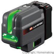 グリーンレーザ墨出器　ハンディレーザ　LA-P211DG(縦・横・鉛直・地墨)　本体のみ