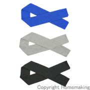 冷や冷や冷感ネック　ブルー(遮熱シート・保冷材付)