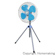 工場扇 三脚折りたたみ式　100V　羽径45cm