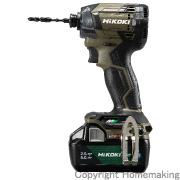 【限定色】36V マルチボルトコードレスインパクトドライバ(Bluetooth搭載2.5Ah電池×2・充電器・ケース付)　チャコールグレー