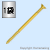パネリード2＋　5.0×80mm　1袋(100本入)