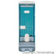 簡易水洗式トイレ　陶器製和式便器(フットポンプ式)