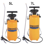 フルプラ プレッシャー式噴霧器(コンクリ型枠剥離剤・除草剤用) 5L: 他