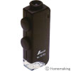 ルーペ H　ポケット型顕微鏡(LEDライト付き)