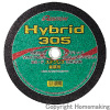 ハイブリッド305　可変密度型切断砥石(金属用) 305×2.5×25.4mm(10枚入)