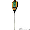 限定品　デジタル土壌酸度計 A 地温・水分・照度測定機能付