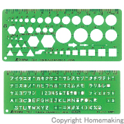 テンプレート　TJ-1　ボルトナット定規