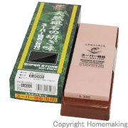エビ印　スーパー砥石　210×70×10mm　S3000　台付