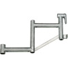 一側足場部材　補助ステップ　370mm×660mm